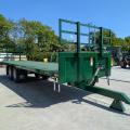 New Bailey 30 ft bale trailer