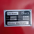 Winton 2.2M flail mower
