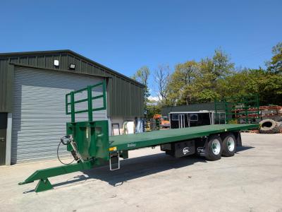 New Bailey 30 ft bale trailer