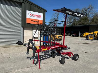 New FPM 320 3.2 metre single rotor rake