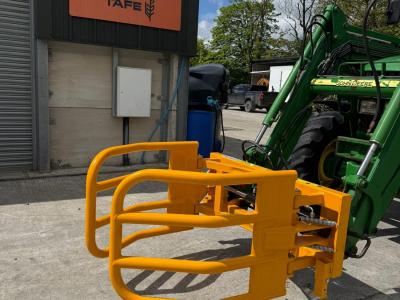 New soft hand bale handler On euro brackets