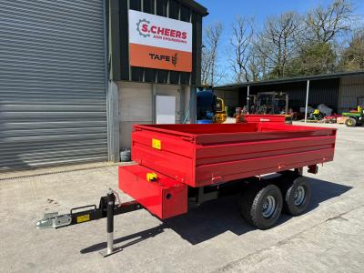 New WINTON 2 ton tipping trailer