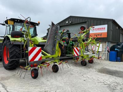 Claas Volto 55 4 star tedder & volto 800 6 star tedder