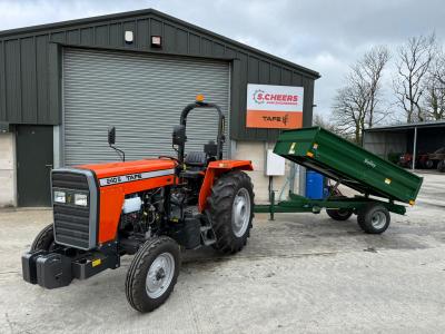 Spring Package Deal NEW TAFE 240s WITH NEW BAILEY 2 TON TIPPING TRAILER