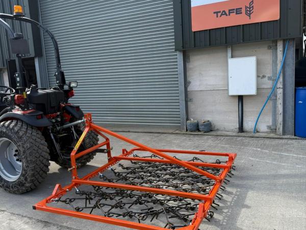 William Hackett 6ft folding 3 point linkage harrows