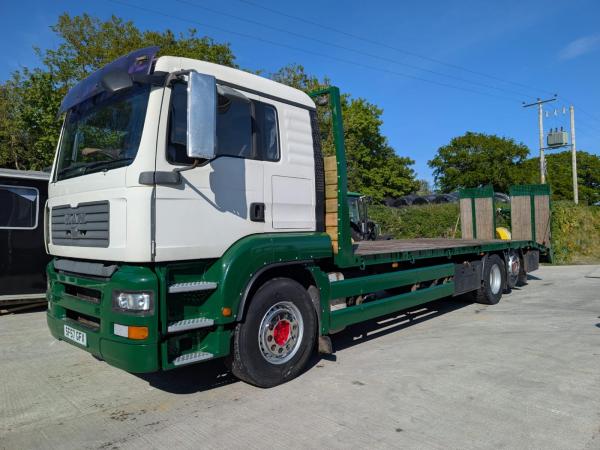 Man TGA 26.320 beavertail 26t lorry