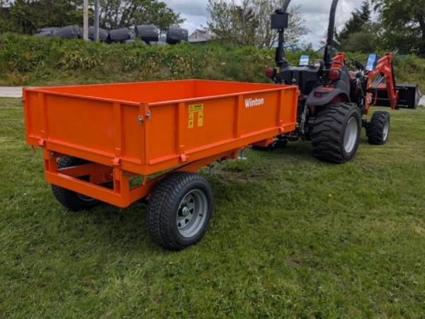 NEW WINTON 1.5 ton tipping trailer