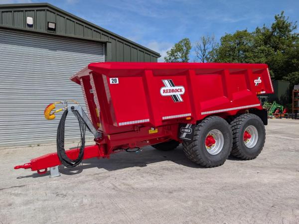 NEW REDROCK 20 ton hi tip dump trailer